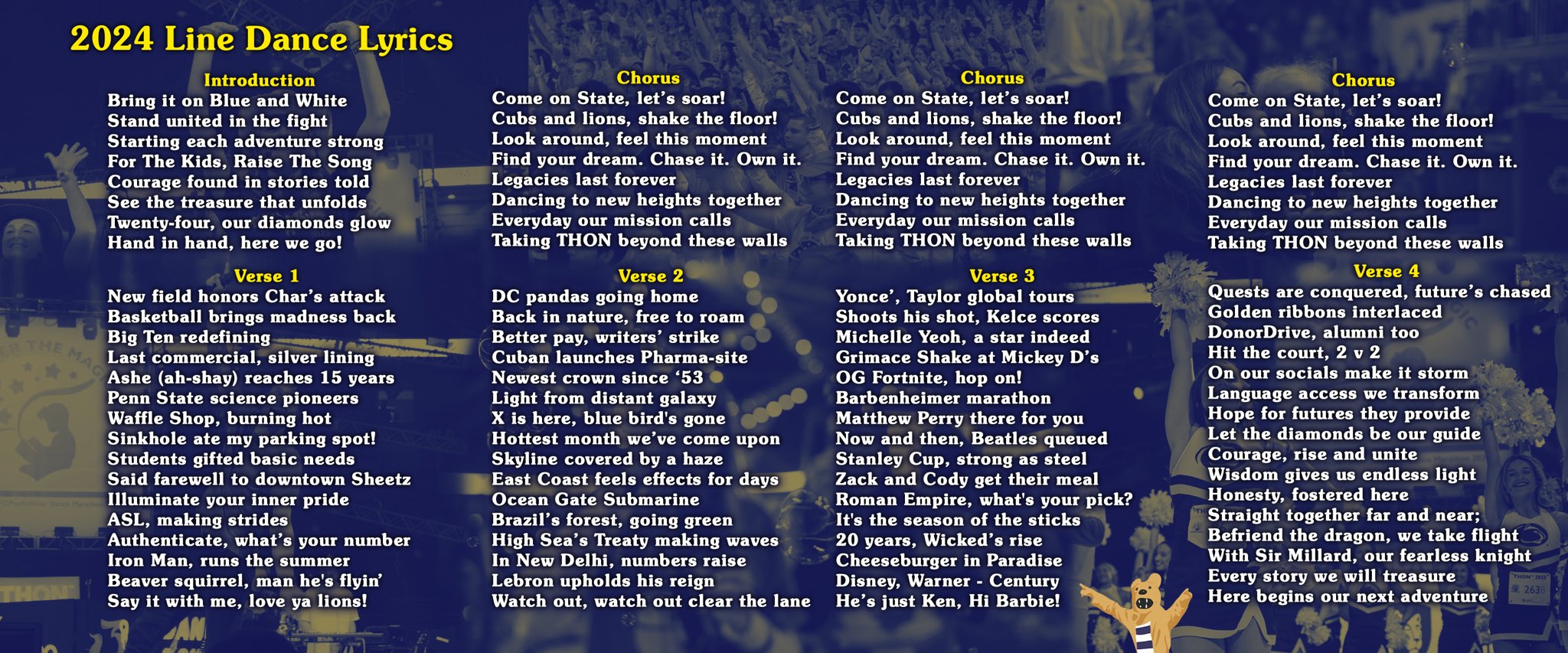 Onward State on X: Your 2024 line dance lyrics! t.co5eKEH09YdG   X