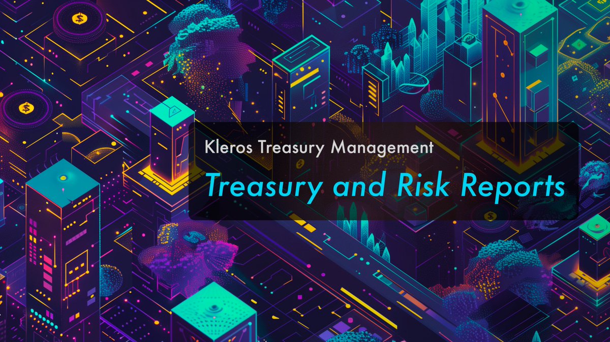 🏦 Kleros Treasury and Risk Reports Our primary focus at the Kleros Cooperative is on developing the Kleros protocol and nurturing our ecosystem. However, managing and growing our treasury is also a critical task. It preserves our capital, allowing us to accumulate more…