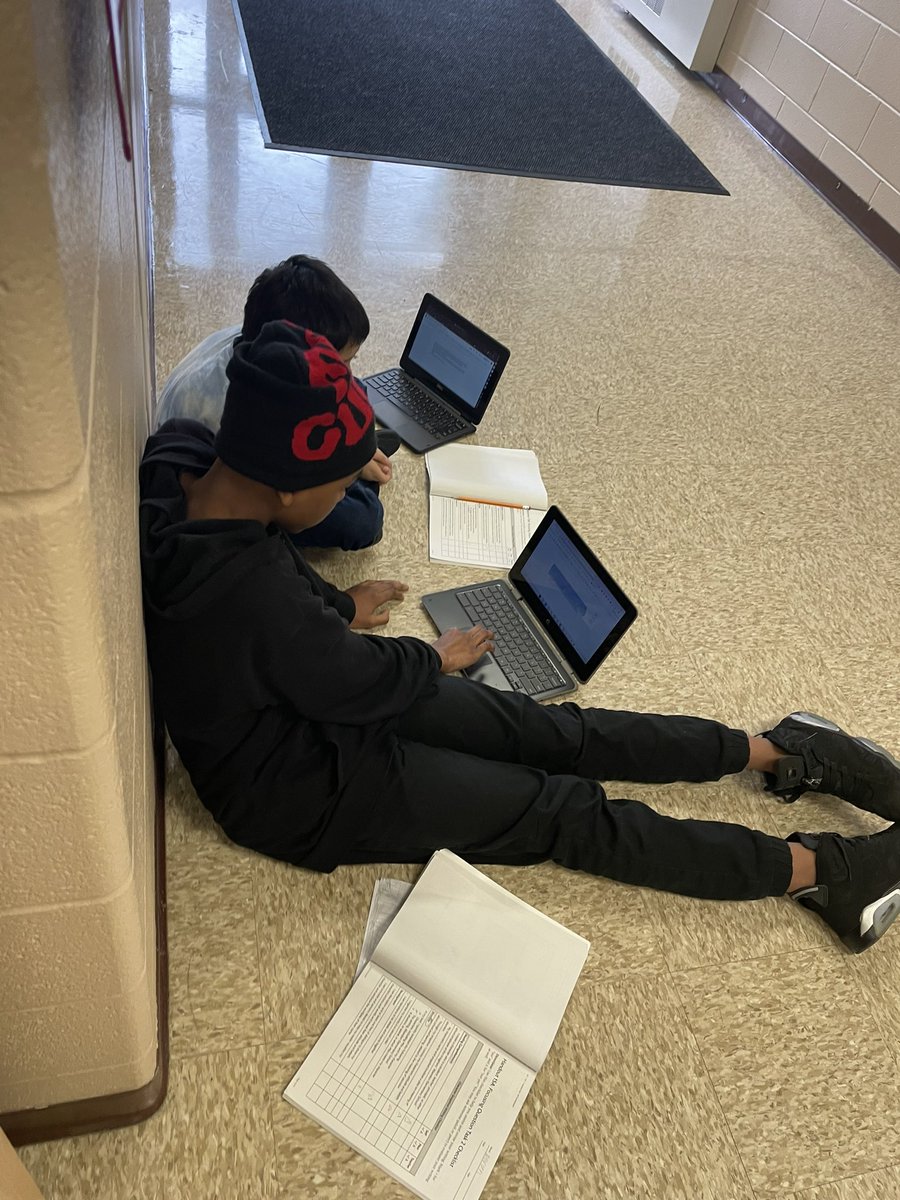 Wood5K's tweet photo. Writing partners hard at work @WoodlandD86 giving peer feedback on each others’ character snapshots for Module 2 @WitWisdomELA 

#woodlandbrave #beyondpotential https://t.co/QMGAtJJWXq