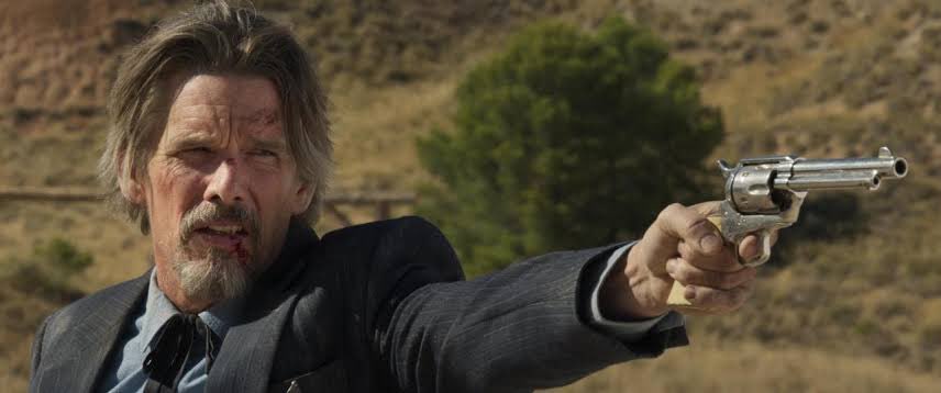 ethan hawke as jake in strange way of life, 2023