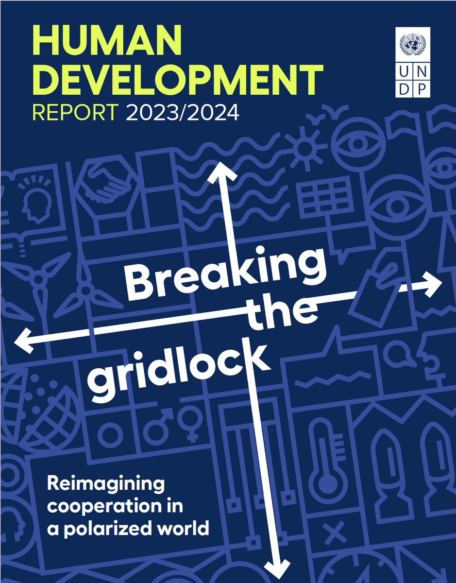#SaveTheDate for March 13 for the global launch of the #HDR2024. The first in a new trilogy of #HumanDevelopment Reports, our latest research will chart ways forward to reimagine cooperation in a polarized world. Read more: hdr.undp.org/content/202324…