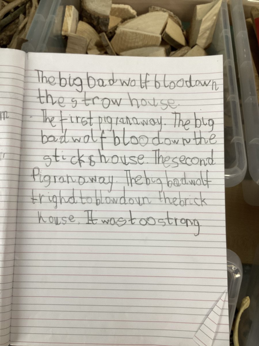 RakuMiss's tweet photo. I am immensely proud of my Reception children’s writing! Spending 4 weeks learning a text has definitely paid off ✍🏼🤯 https://t.co/2uY1Gbkj7G