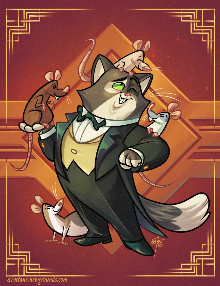 Realizer_367's tweet image. Happy #IndieAnimationDay!
I'm Walter, I'm the voice of Horatio Bruno and multiple hat wearer in Lackadaisy. I can't wait for you all to see what the team has been puttin' effort in!
I want animation as a medium to grow even larger and draw in both new eyes, and new talents! 💕