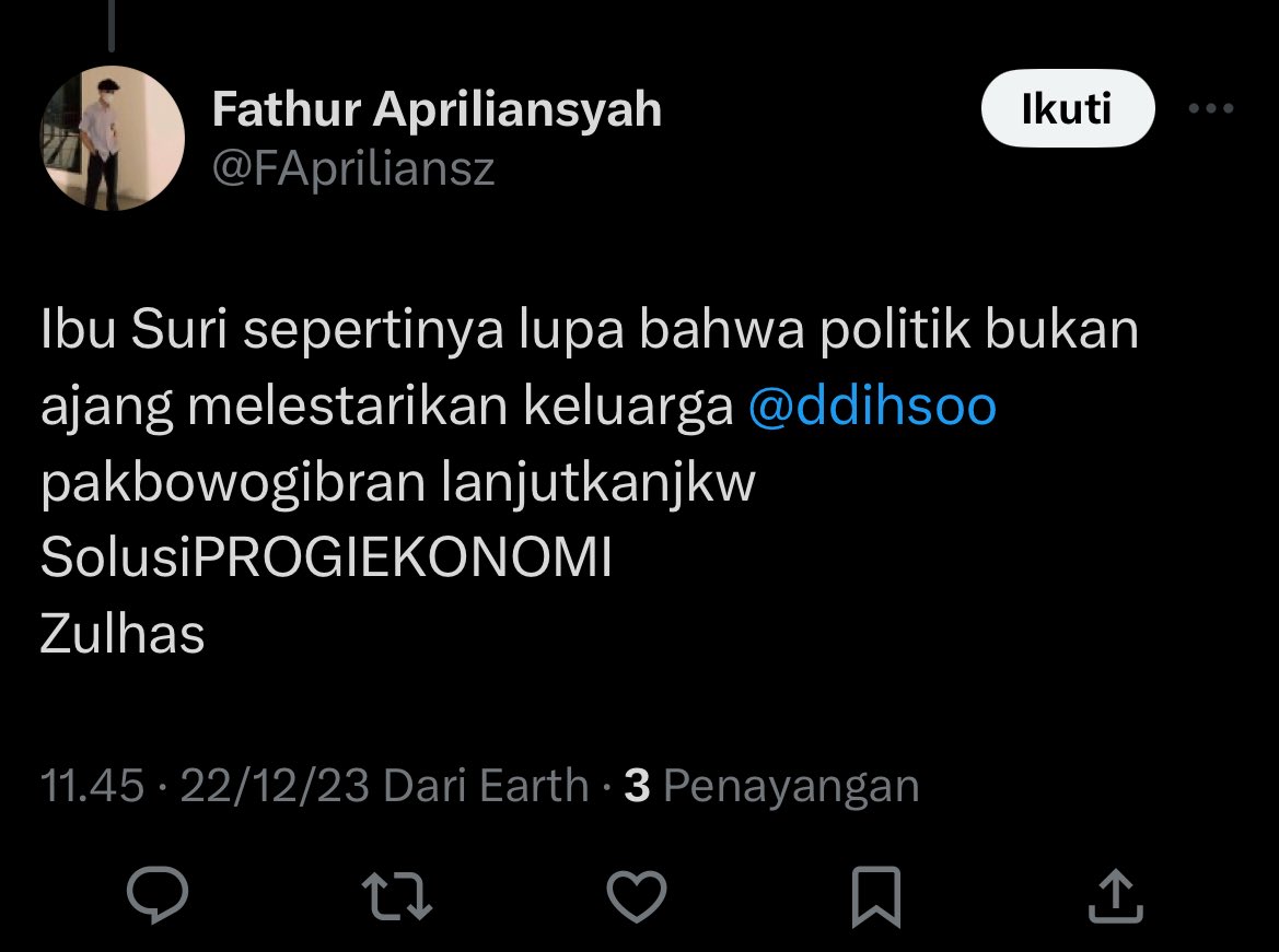 ddihsoo's tweet photo. sejak kapan jisoo blackpink ikutan politik https://t.co/qYAVWp3w6c