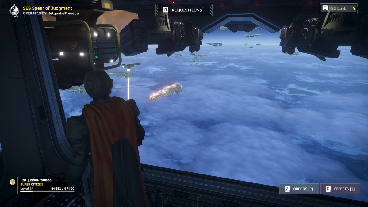 Logged back on like 30 mins ago, not even a damn minute and another ship going down. Rest in peace troopers you will be avenged.