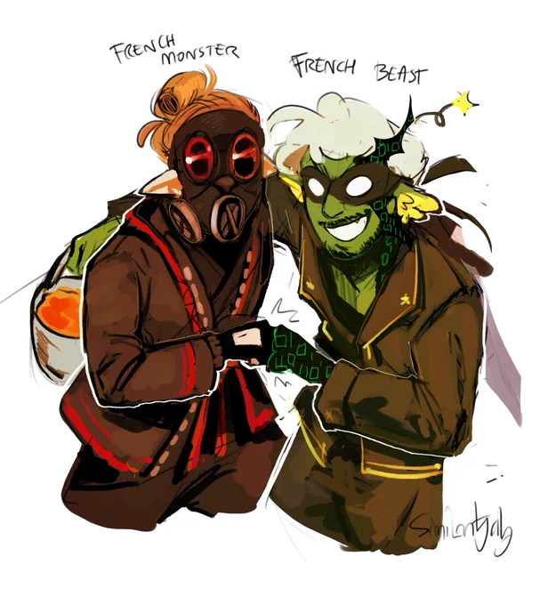 Wasn t feeling too good these day and a bit busy too, have the French guys being cracked at the game (and good bros)#etoilesfanart #guillfanart 
