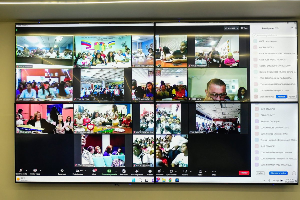 A propósito de la construcción del Plan Nacional de las 7T-2030, a través de videoconferencia nacional escuchamos las propuestas, nuevas ideas y estrategias que contribuirán al progreso y bienestar de todos los venezolanos por parte del sector educativo.

<a href="/NicolasMaduro/">Nicolás Maduro</a>