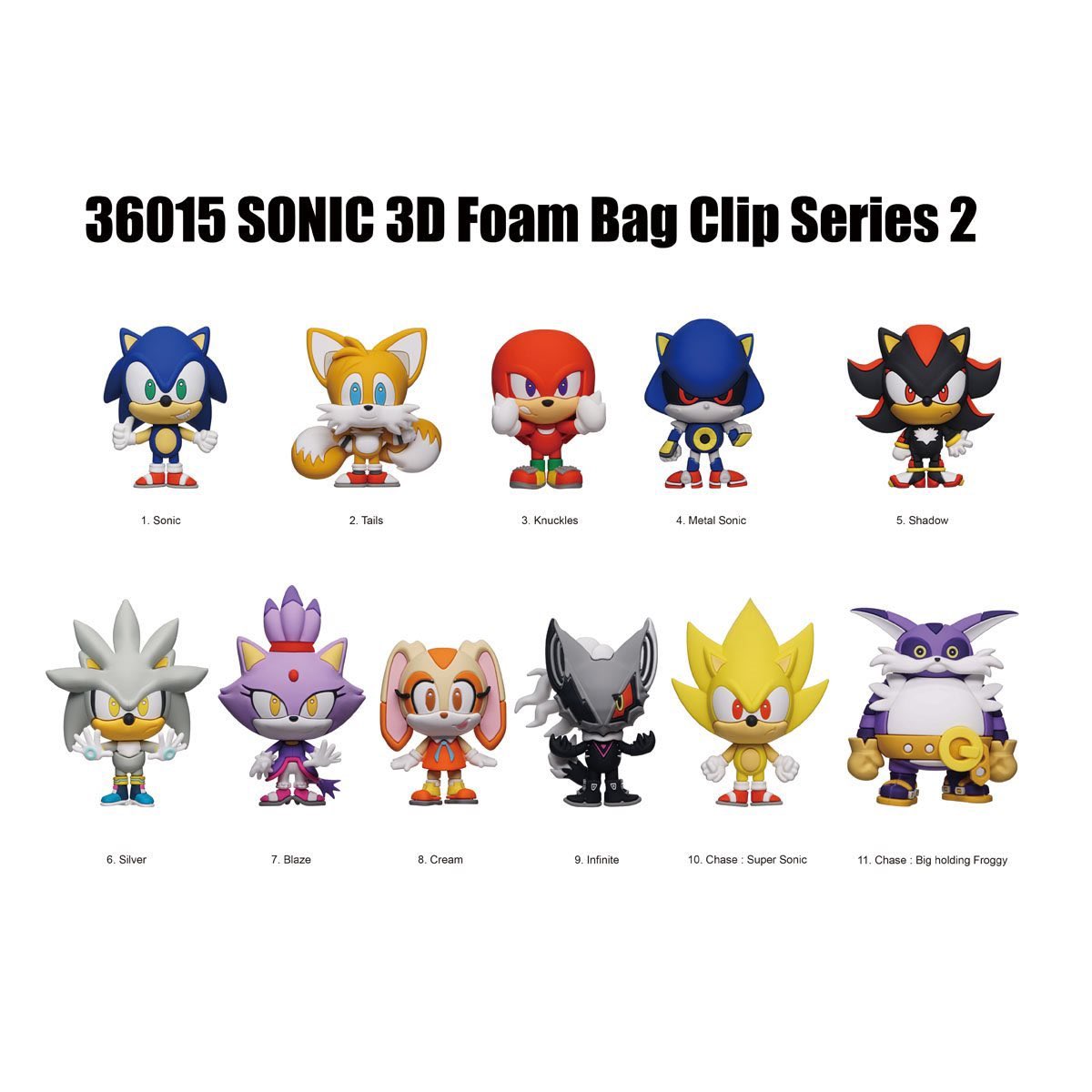 Monogram will be releasing a wave 2 of their Sonic The Hedgehog Figural Bag Clips in April 2024 Found on Entertainment Earth, with a full case retailing for$143.99 Link: entertainmentearth.com/product/sonic-…