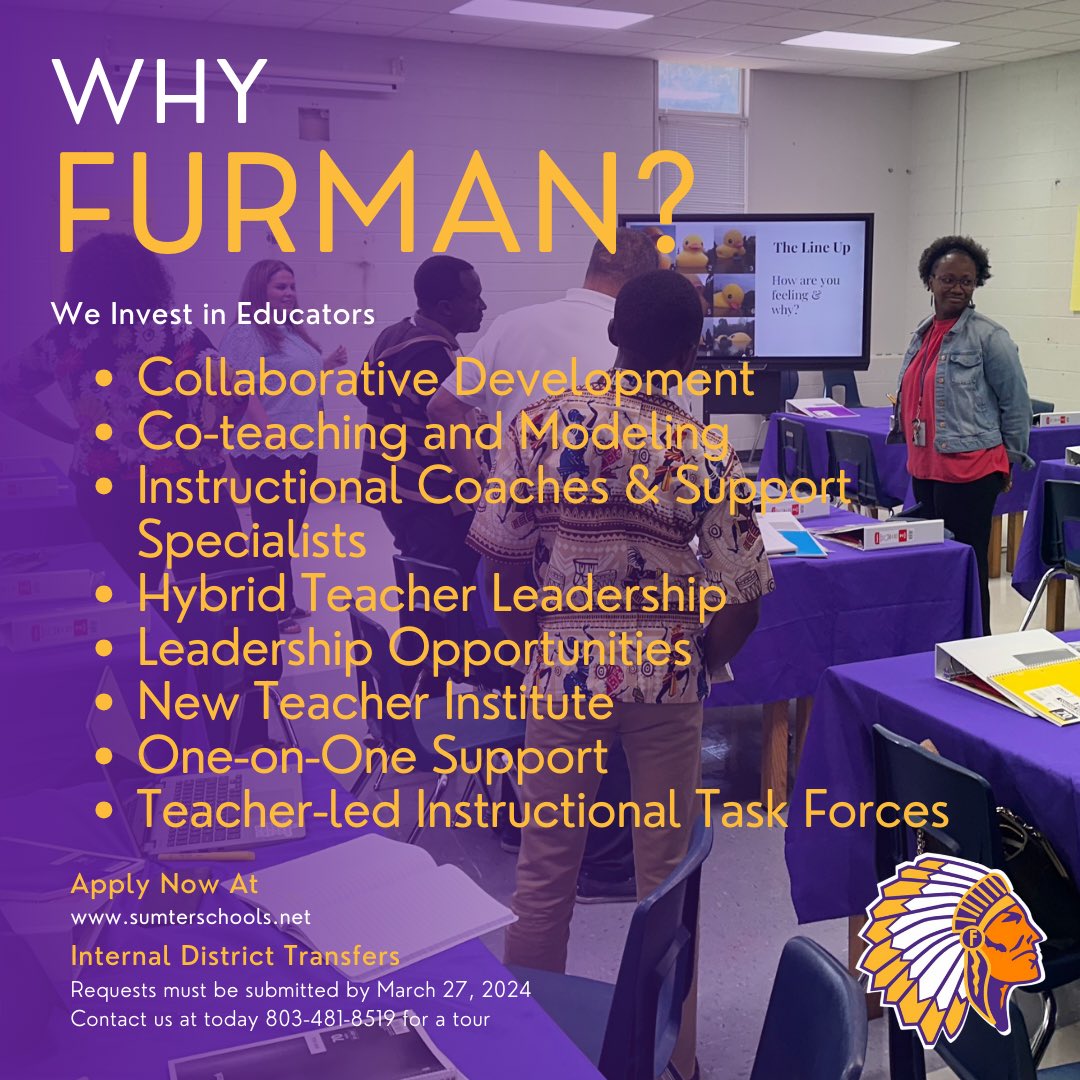 Furman Middle School tweet media