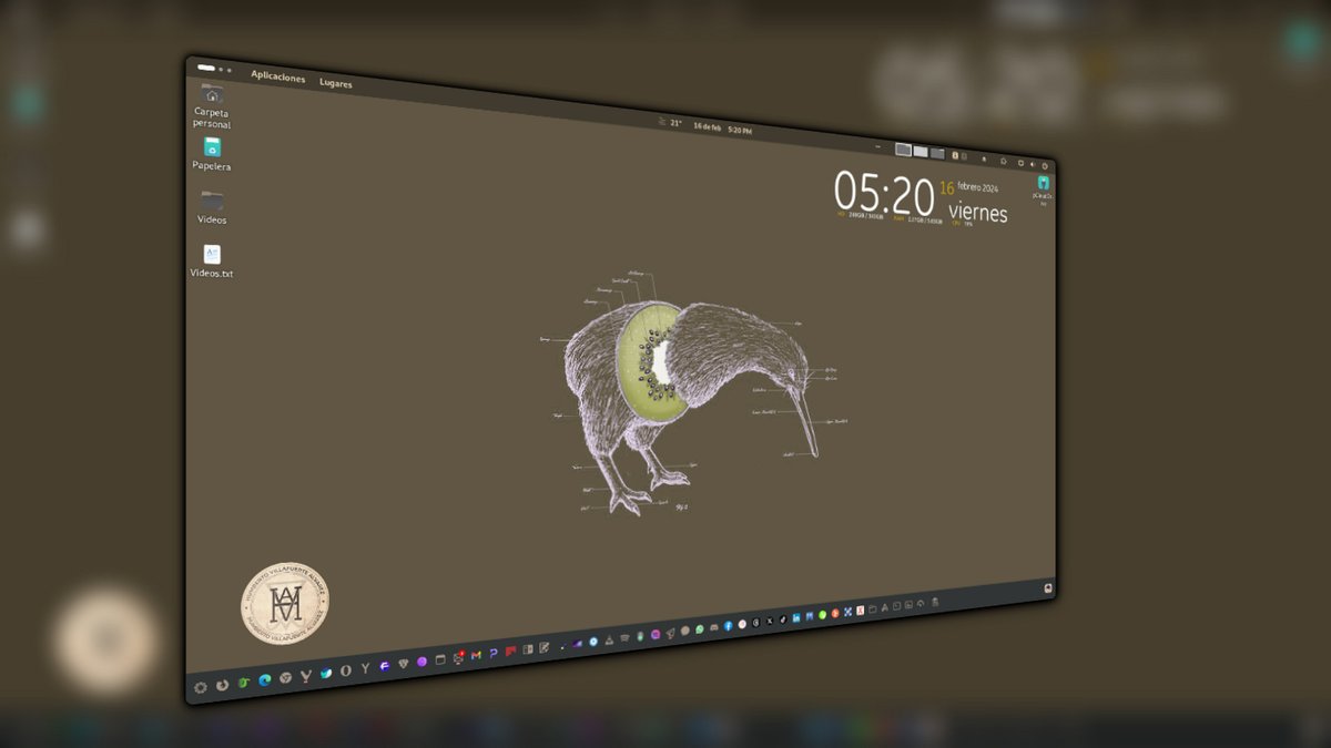 humbertovill68's tweet photo. #ViernesDeEscritorio Fedora Workstation 39 con tema e iconos Gruvbox #linux #opensource #unixporn #fedoraworkstation #gnomedesktop https://t.co/3S7p9Cf1k6