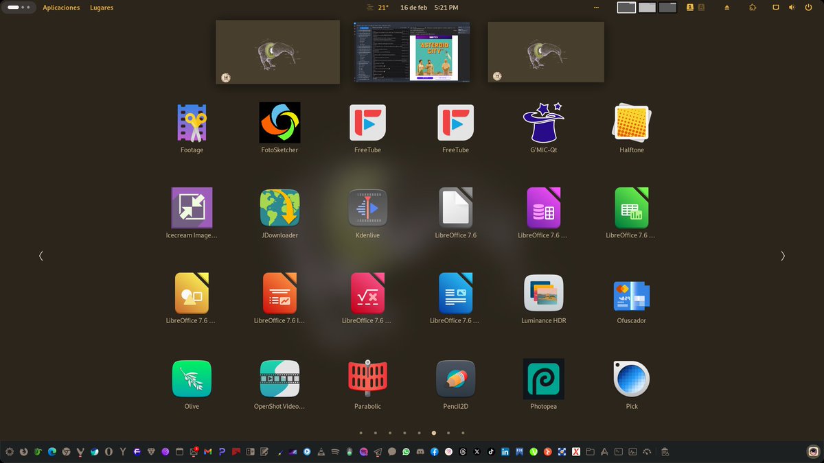 humbertovill68's tweet photo. #ViernesDeEscritorio Fedora Workstation 39 con tema e iconos Gruvbox #linux #opensource #unixporn #fedoraworkstation #gnomedesktop https://t.co/3S7p9Cf1k6