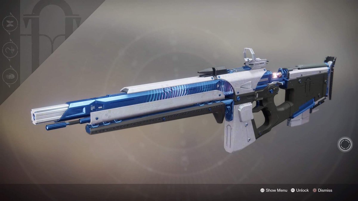 MrStellarr's tweet photo. @DestinyBulletn Nothing will top Black Armory weapons, they had a special effect around the gun. (Obsidian Radiance) https://t.co/hsU82jCaAH