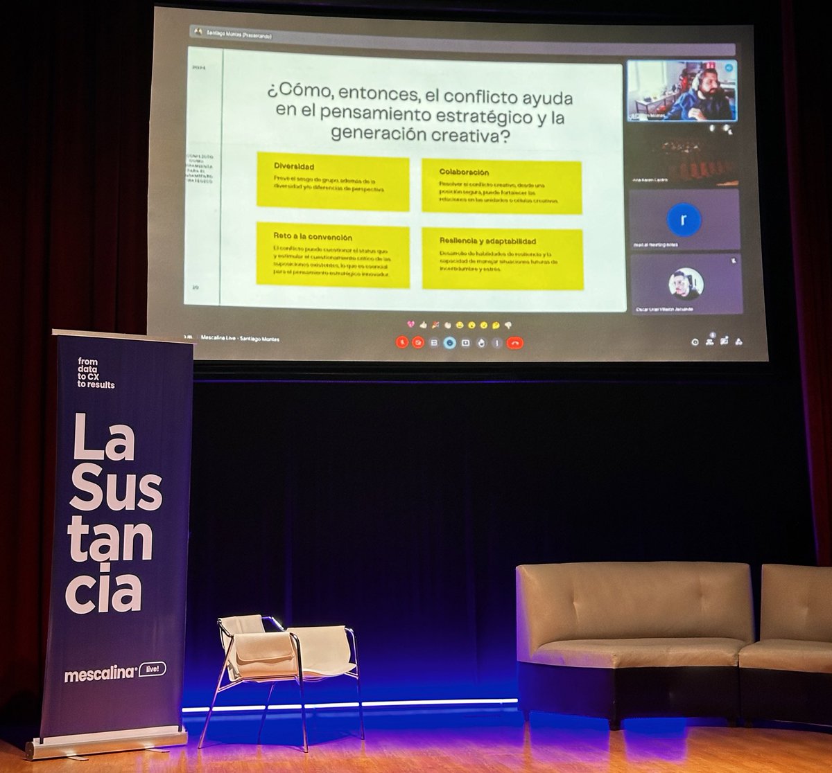 Mi muy estimado <a href="/Sthansio/">Santiago Montes</a> presente en Mescalina Live! 2024 en vivo desde Guadalajara!!!! 🫶🏼