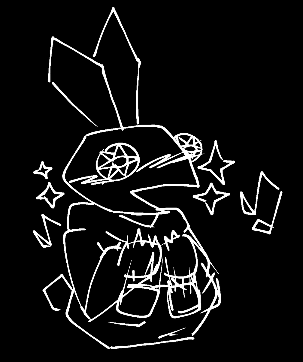 Since yall liked the last post, more Vibri!! She likes to stim and geek about her favorite songs i think
#vibri #vibribbon
