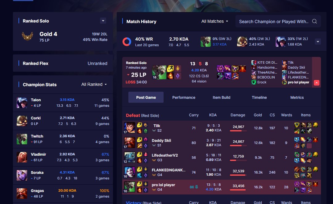 uthbergwarbear's tweet photo. @RiotPhroxzon The new mmr system is terrible. I have never played more disgusting unwinnable games in my life. My mid laner who has a 18% winrate in the past 13 games is higher rank than me. Please god revert these terrible changes. https://t.co/HtGcasOiMz
