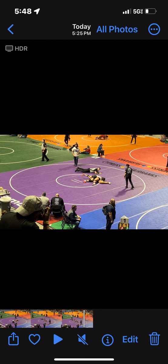 hills_track's tweet photo. Hallie came back and got the pin in her next match.  UIL State Wrestling Championships. https://t.co/tH2l1Qv2GE