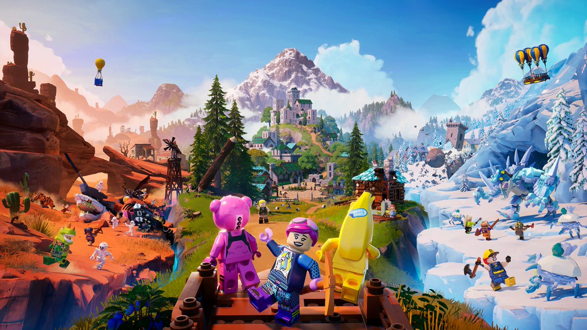 fn_greenfox's tweet photo. Fortnite × LEGOコラボ商品のさらなる続報！

Fortniteキャラのミニフィギュア10個が入ったLEGO FORTNITE - バトルバスセットが登場！
販売日：2024年10月1日(米国時間)
価格：12000円程度

via @ItsUnusuaI 

#フォートナイト