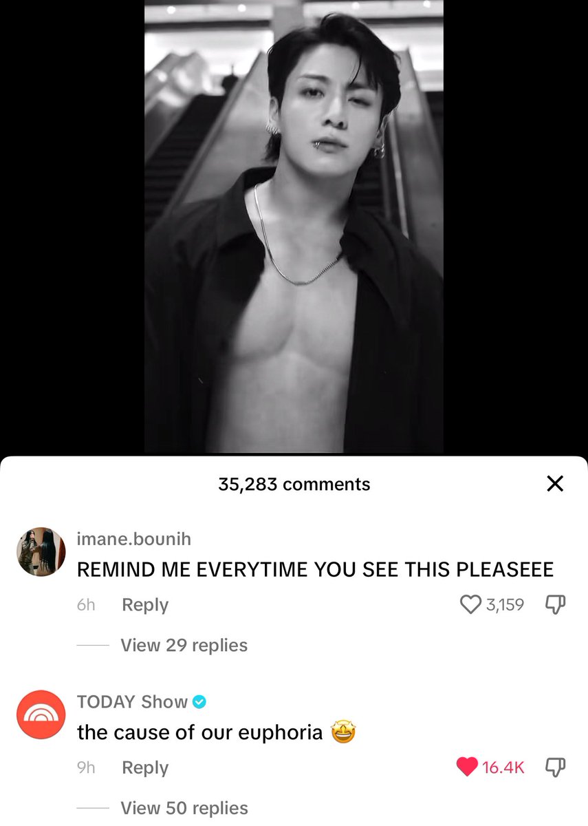 Daily_JKUpdate's tweet photo. JUNGKOOK’s CALVIN KLEIN SS24 CAMPAIGN was premiered in NATIONAL TELEVISION on @TODAYshow !

Today comments on @CalvinKlein posts on TikTok!

“the cause of our euphoria🤩”
“he hit us with the willem dafoe on pic 5”

HYPE YHE OFFICIAL POSTS ON TIKTOK
https://t.co/9H4k4Csev7
https://t.co/hCQVMM0cwg

JEON JUNGKOOK X CALVIN KLEIN
JUNGKOOK FOR CALVIN KLEIN SS24
#JUNGKOOKxCALVINKLEIN  #JungkookForCalvinKlein