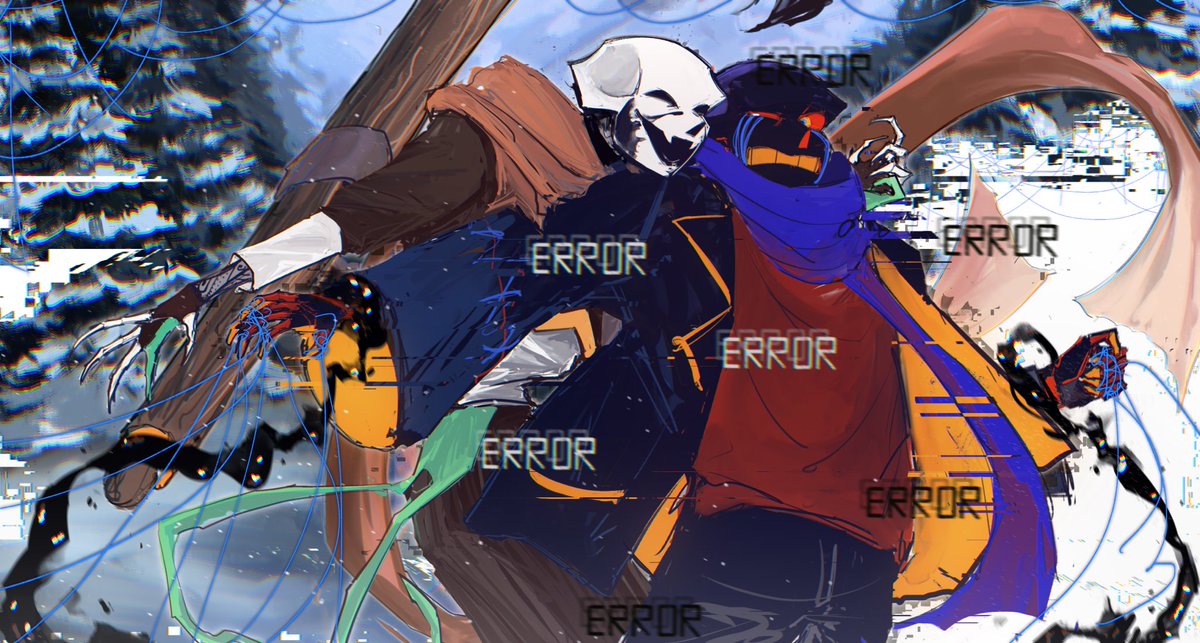 again, error has come to destroy the universe 🙄🙄🙄

#inkerror #errorink