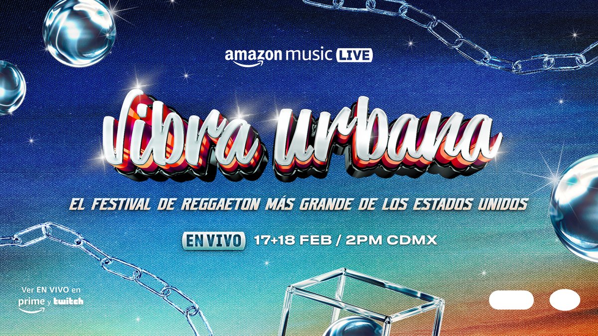 ¿Hace calor o sólo se está acercando Vibra Urbana? 🥵 Entra a la transmisión en vivo y saca los prohibidos 👇🏼 amzn.to/3HZb8Zw