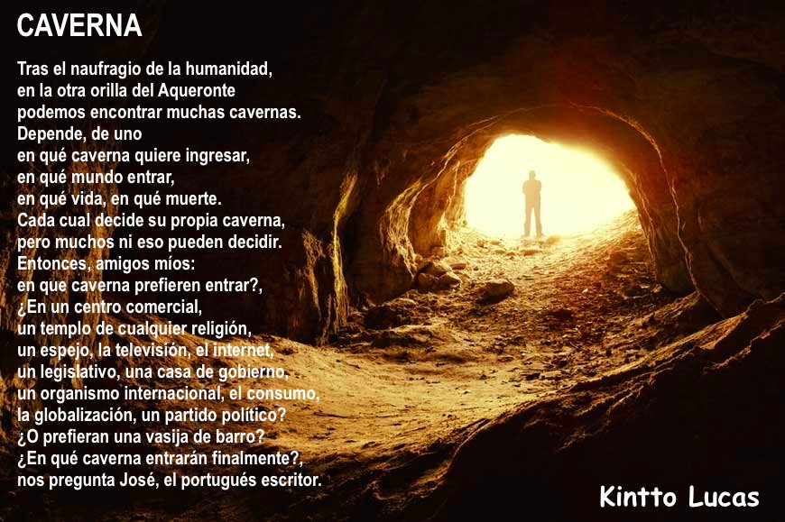 KinttoLucas's tweet photo. CAVERNA
Kintto Lucas
Del libro "El Naufragio de la Humanidad" (2017)
#POETA #poetry #poem #poetrytwitter #LiteraturePost #Literature #liteartura #naufragios #hojas #otoño #poemas #Aqueronte #Saramago https://t.co/uYtiwZugdt