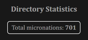 Celebrating 700+ entries at The Micronational Directory! And this is just the beginning😄you can check all listed micronations at: themicronationaldirectory.com.ar/directory