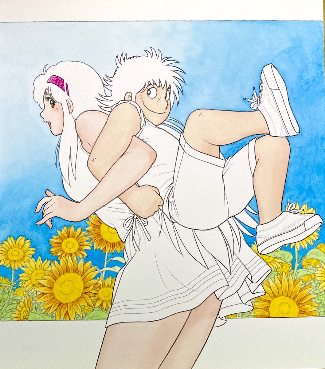 こちらも彩色過程を…🎨 