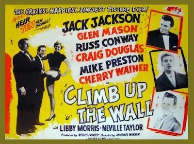 TalkingPicsTV's tweet photo. The craziest, happiest, zingiest picture ever! #JackJackson #CraigDouglas #RussConway #MikePreston #CherryWainer #LibbyMorris CLIMB UP THE WALL (1960) 6am music and variety #TPTVsubtitles https://t.co/OFyDV4rijd