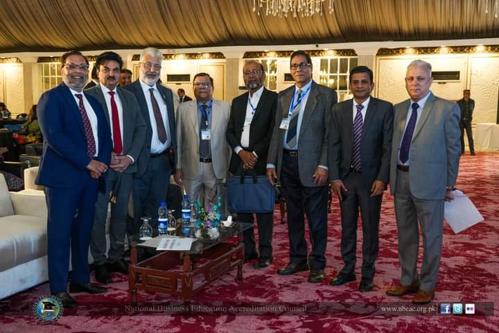 Dr. Shaikh Tanveer Ahmed, CEO of HANDS, and Dr. Abuzar Wajidi, Rector of HANDS Institute, joined the 11th Dean's Conference 2024. Thanks to NBEAC - HEC for this insightful gathering! #HANDS #handsids #EducationLeadership #NBEAC #HEC #BusinessEducation