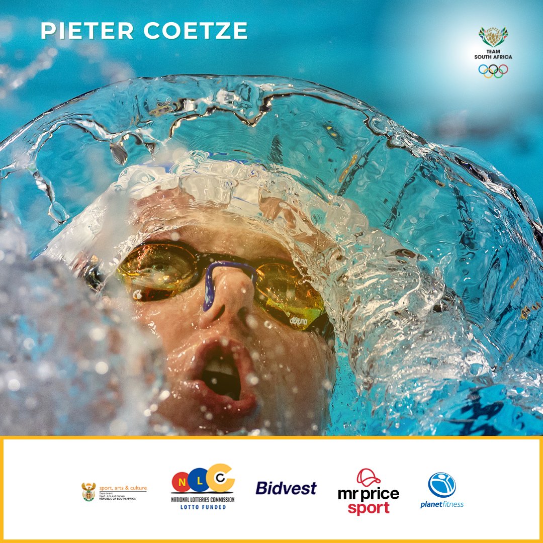 🎉 Backstroke brilliance! A huge shoutout to #BidvestOpex swimmer, Pieter Coetzé for securing a bronze 🥉 in the Men's 200m Backstroke at the World Aquatics Championships. #TeamSA salutes you. 🏊‍♂️🇿🇦 #ForMyCountry