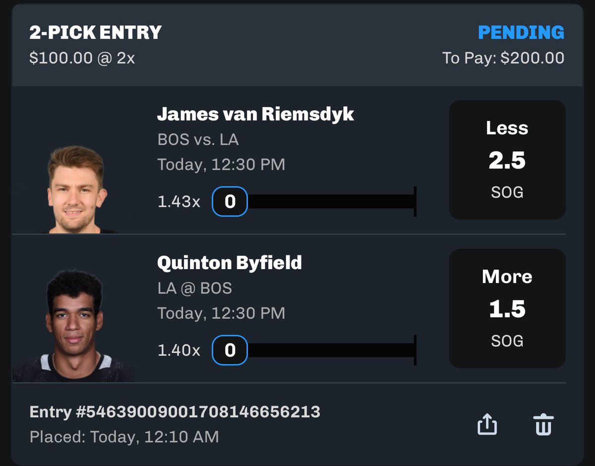 nazeaster's tweet photo. Early 2 Pick #NHL Slip🔥 
$100 to one person that likes or RT if we cash the full $200.00 ✅

Turn post notifications on, I will be dropping the list + slips in the morning ⚡️

More huge plays posted in the dub club 🗣️👇
https://t.co/PdJBidgiEg https://t.co/DhSZp7bZBO