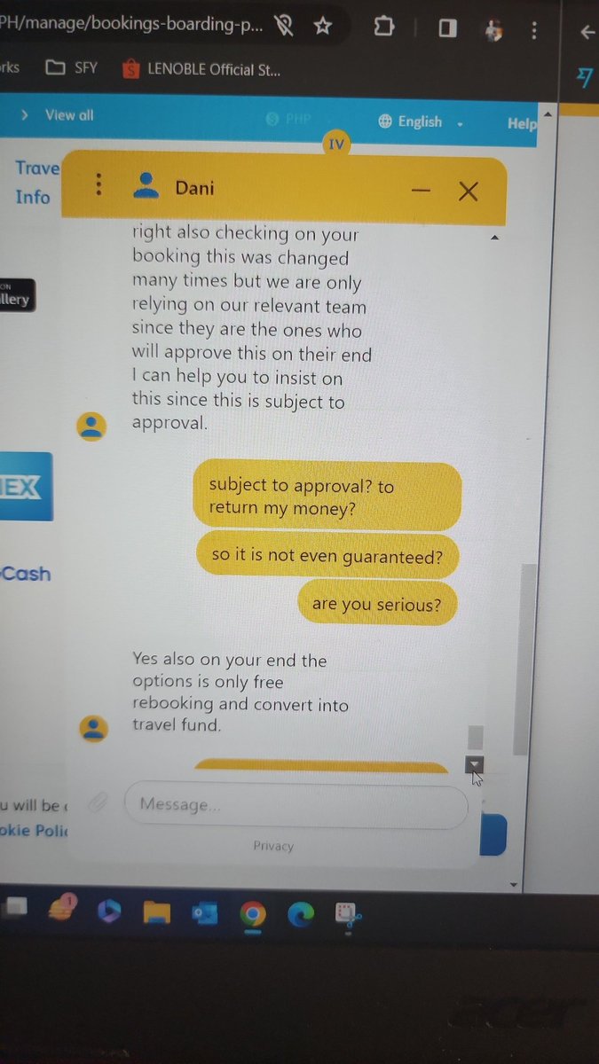 ijvibal's tweet photo. @CebuPacificAir So now I don't even have the guarantee of getting a refund https://t.co/OIPXdsFsgv