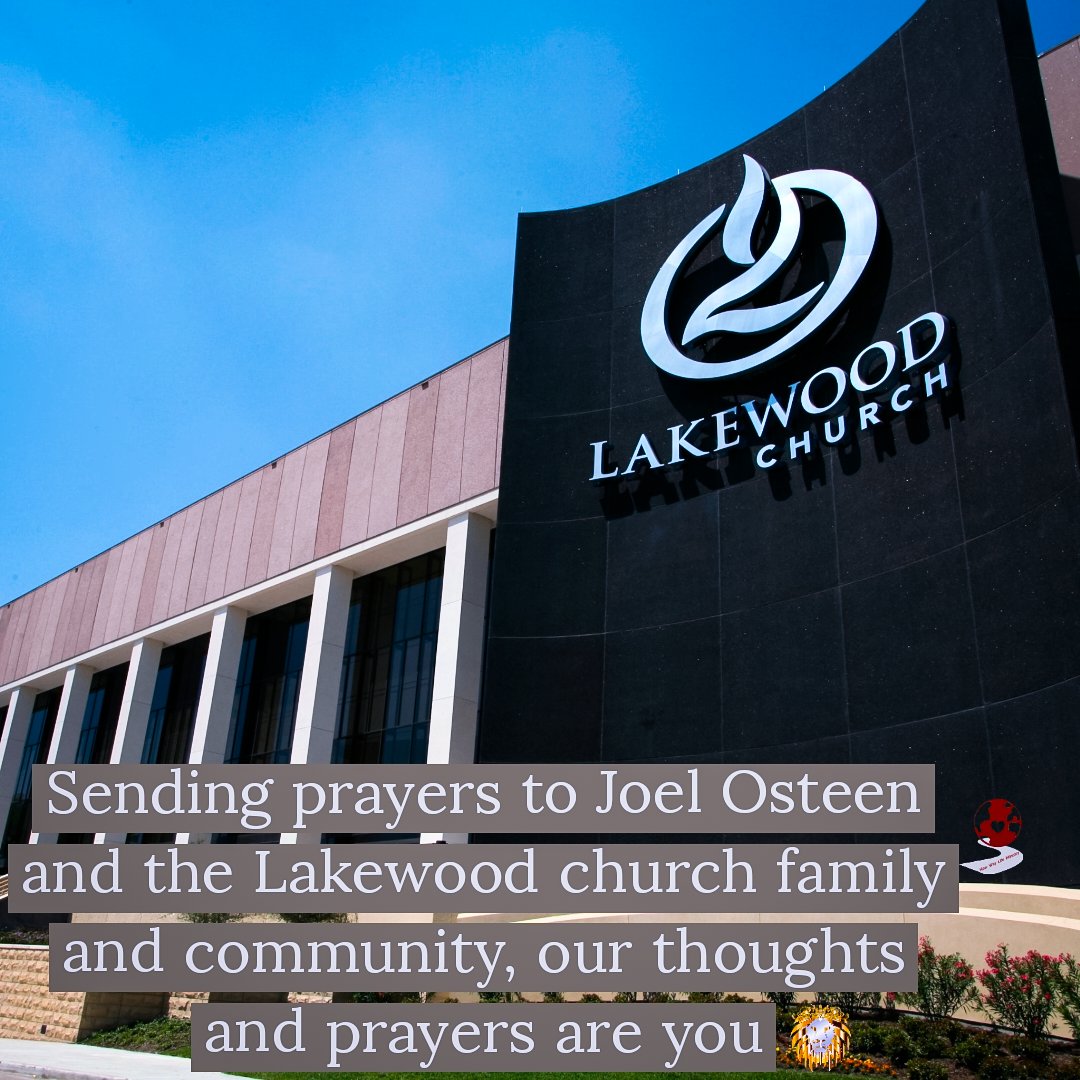 New Way Life Ministries sends our thoughts and prayers 🙏 ❤️. #NWLMIN #LakewoodChurch #JoelOsteen