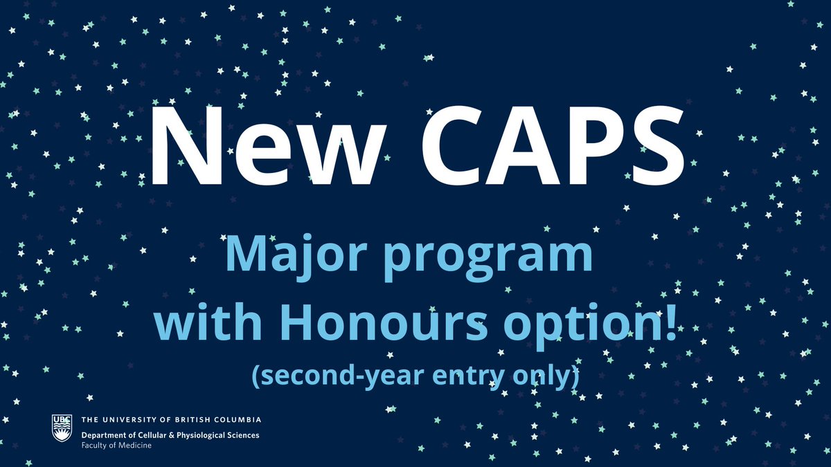 More information about the New Major Program (with Honours option) in CAPS launching in Sept 2024 is now available on our departmental website: cps.med.ubc.ca/prospective-st…