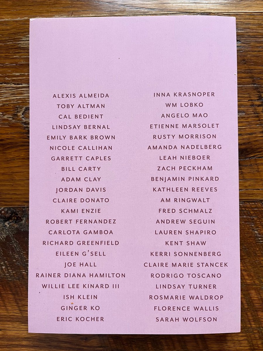 New @OversoundPoetry, out now. Mauve edition. Brilliant lineup, as ever.