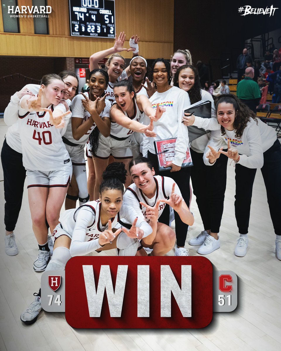 👐

#GoCrimson x #BelieveIt