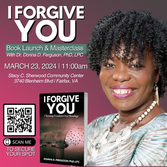 Dfsoulutions's tweet photo. It’s time to unlock the power of declaring “I FORGIVE YOU” and transform your life, family, and community. Join me March 23, 2024 at 11am for the ”I FORGIVE YOU” Book Launch and Masterclass. Click here to secure your spot https://t.co/YnaFYRm8YW
 #trusttheprocess https://t.co/mdlUTJKHzR