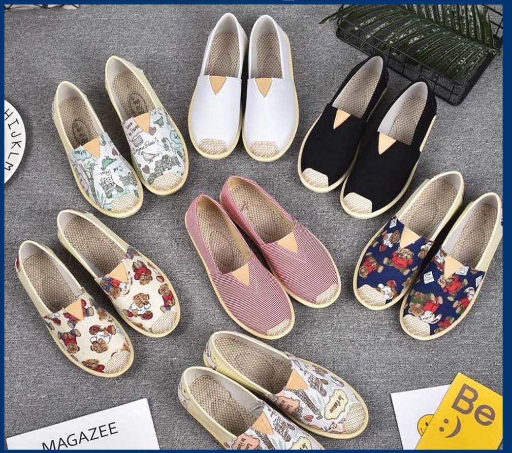 Oharafmly's tweet photo. Cantik &amp; selesa kasut ni..😍🤩
Ladies yg rajin travel yg suka tukar2 kasut beli je kasut mcm ni,best sgt &amp; lg best Tu harga Murah sgt..corak cantik2 so beli lah bnyk2 buat ganti..I pn dah grab 4,next nak corak lain pulak..😌🤭😘😍..https://t.co/eTceYNQSxT https://t.co/kAtWlyUo7X
