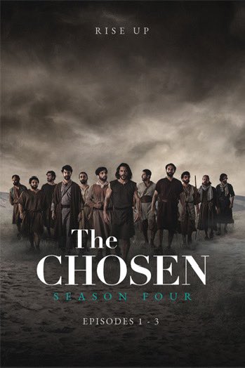 Let’s do this! Episodes 4, 5, &amp; 6 of season four of <a href="/thechosentv/">The Chosen</a> #RiseUp