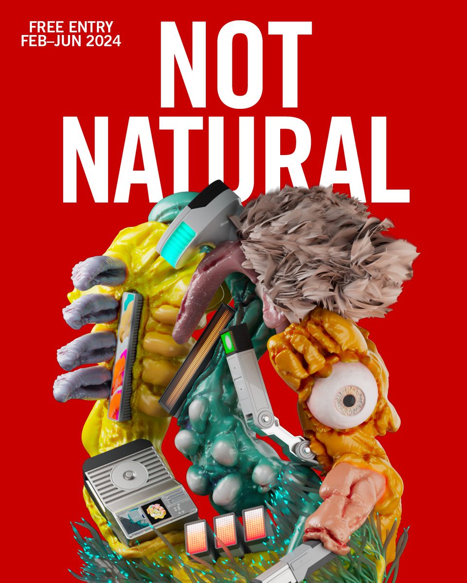 Open today! @scigallerymel @UniMelb Just because we can, should we? #notnatural @SciMelb