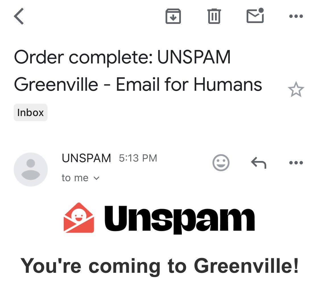 briancrouse's tweet photo. Omg Omg Omg: It’s happening!!!! Can’t wait to gather and hear super great email things with @reallygoodemail at #unspam2024 https://t.co/DVu5LuNttc