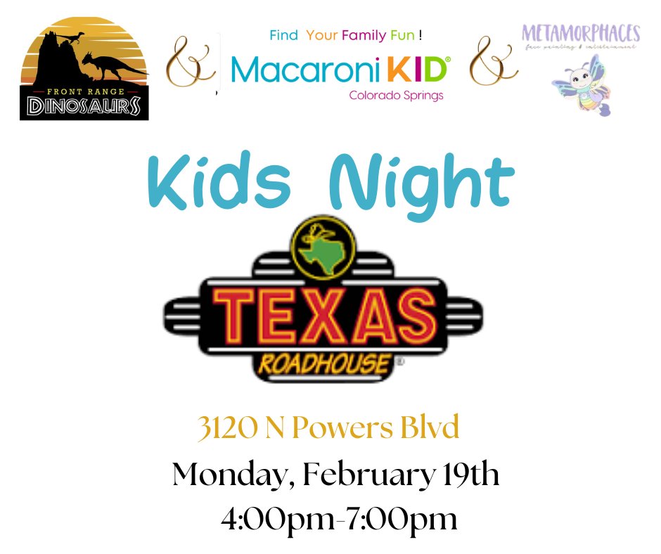 MacKidCoSprings's tweet photo. Come out and meet the newest Jurassic Park Baby, Cyrus! Kids can see, pet and take pictures with the him! I will be there with my table of fun prizes,  as well as a raffle for something amazing! Metamorphaces will be there doing their  face painting while you wait for your table! https://t.co/4An6C3L3I6