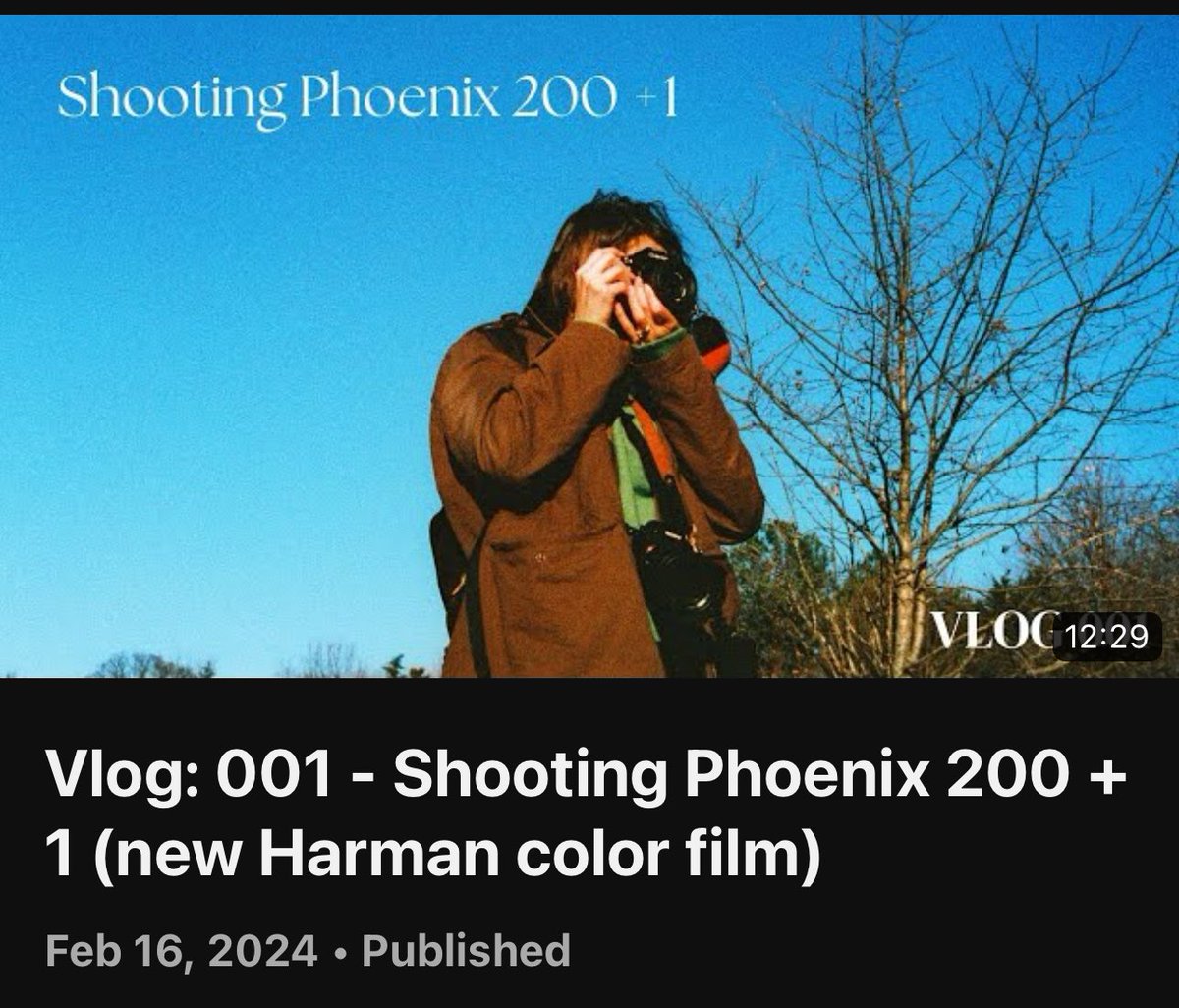 “Vlog 001 - shooting Phoenix 200 + 1” is up on YouTube!

youtu.be/ElFka8OSXAM?si…