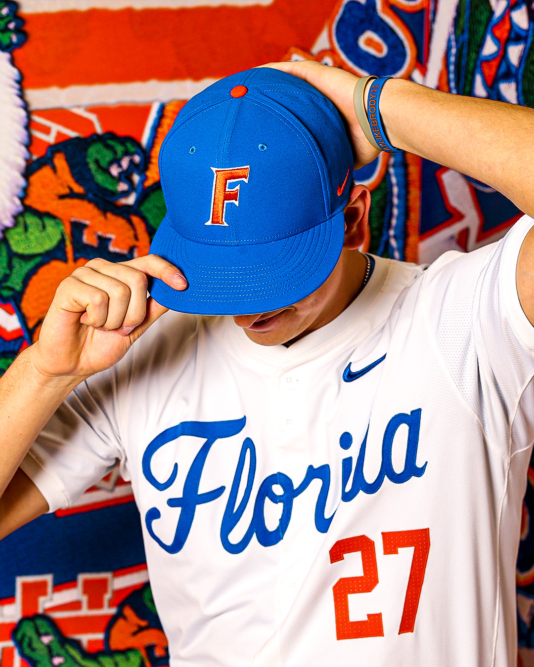 Florida gators cheap baseball jersey nike