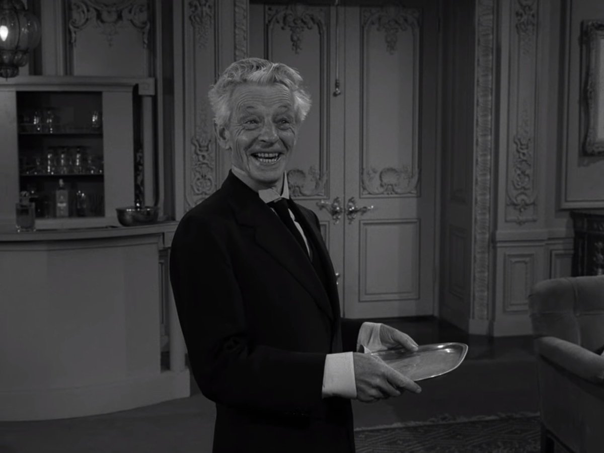 TheNightGallery's tweet photo. February 16, 1962: Twilight Zone's "A Piano in the House" airs. A theater critic buys an unusual gift: a player piano that reveals people's inner thoughts. Surely this won’t backfire on him … 🤔

Written by Earl Hamner Jr. Stars Barry Morse, Joan Hackett, and Cyril Delevanti. https://t.co/nY4n0XBILD