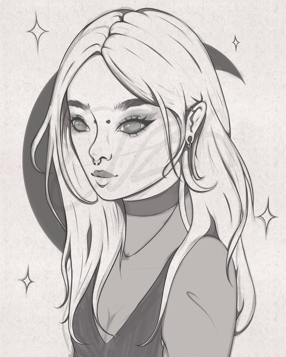 Elza_44's tweet photo. Haven’t shared any art on here in a while🤍 https://t.co/vVBfjBZTBZ
