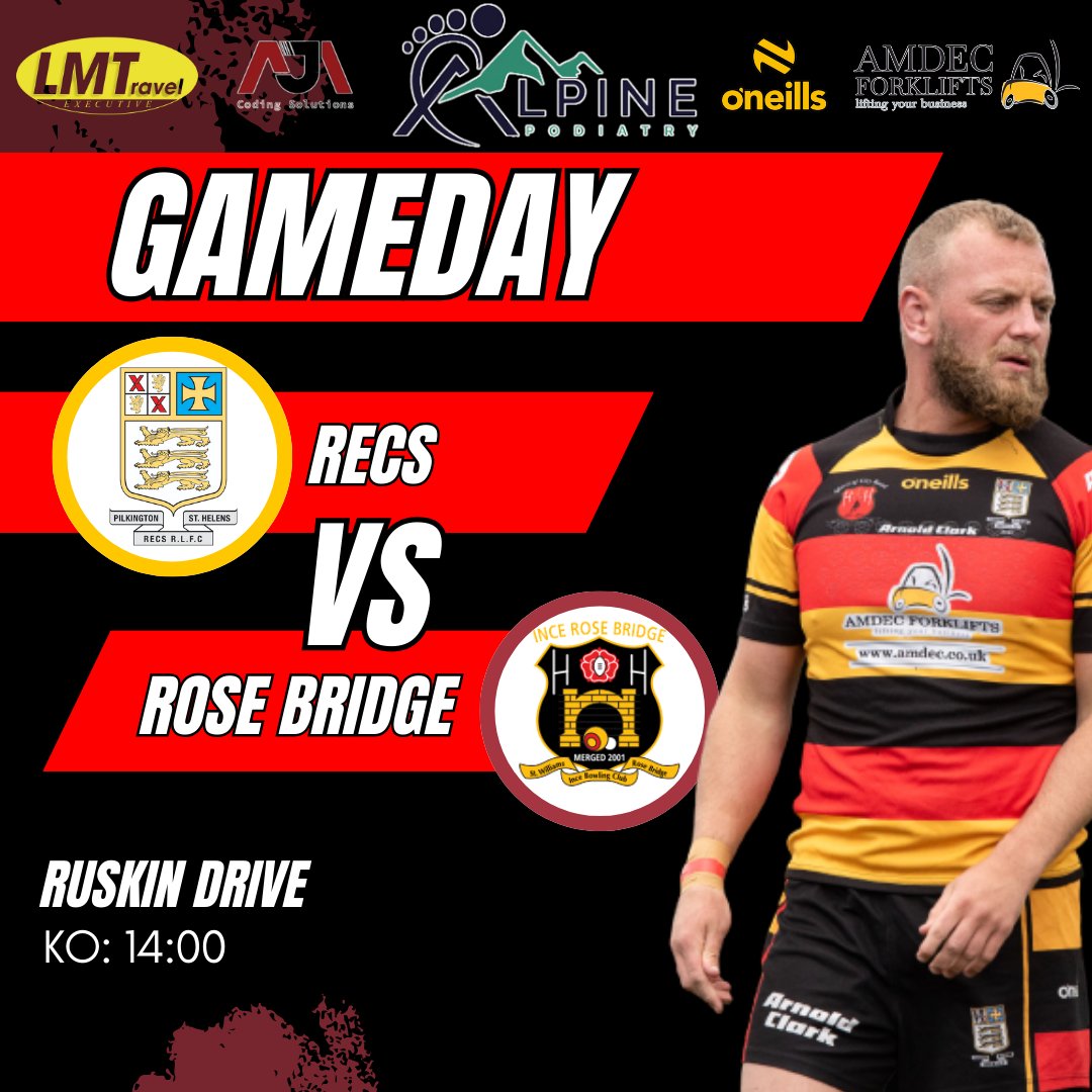 PilksRecsARLFC's tweet photo. ***** GAMEDAY *****

🆚 Ince Rose Bridge
🕑14:00
🏟️Ruskin Drive https://t.co/slElVOIpQR