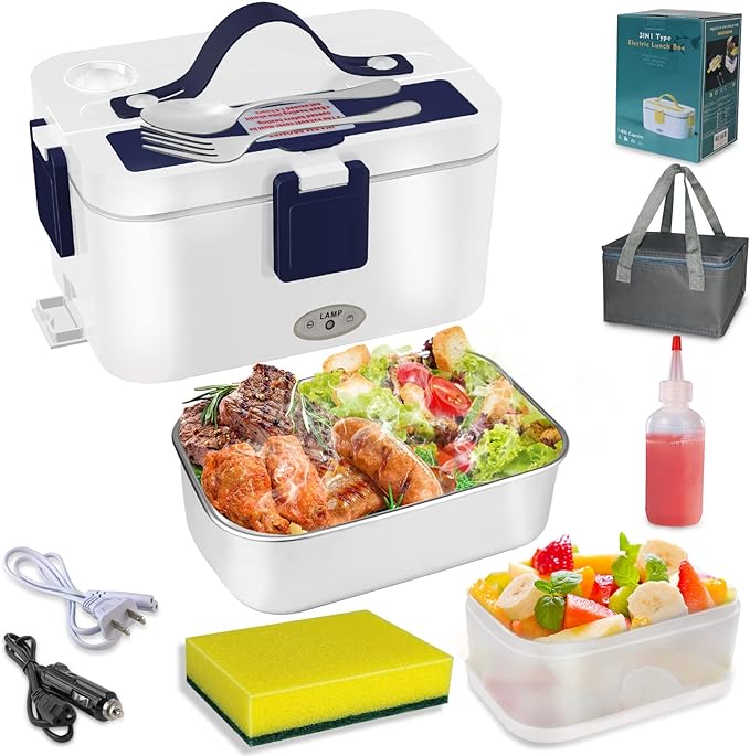 blue_deals1's tweet image. 🍱 Enjoy Warm Meals On-the-Go: AosFero 80W 1.8L Portable Heated Electric Lunch Box Now $17.99 (Orig. $39.99)

💰 Deal Price: $17.99  
💸 Regular Price: $39.99  
🔗 amzn.to/3I35YM1  

#PortableLunchBox #FoodWarmer #DiscountDeal #OnTheGoEating