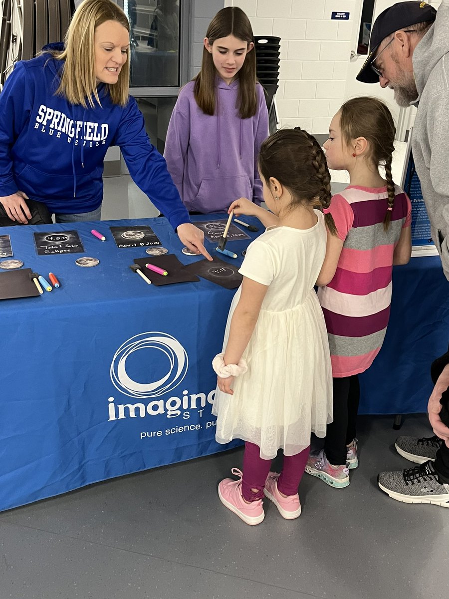 Great night with the Imagination Station and Mr Ransford’s robotic freeze tag! Thanks for getting everyone ready for the upcoming Eclipse! Couldn’t have done it without all of our amazing volunteers who made it happen!!!