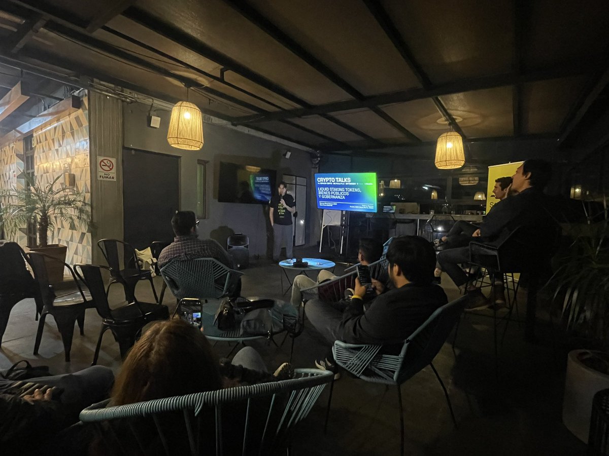 Estamos junto a <a href="/EspacioCripto/">Espacio Cripto 🚀🧑🏻‍🚀</a> y <a href="/meta_pool/">Meta Pool</a> con <a href="/ccossio/">Claudio Cossio</a> 

🔥🔥🔥🔥🔥